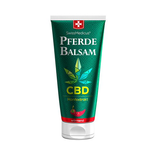 Конски балсам затоплящ с CBD