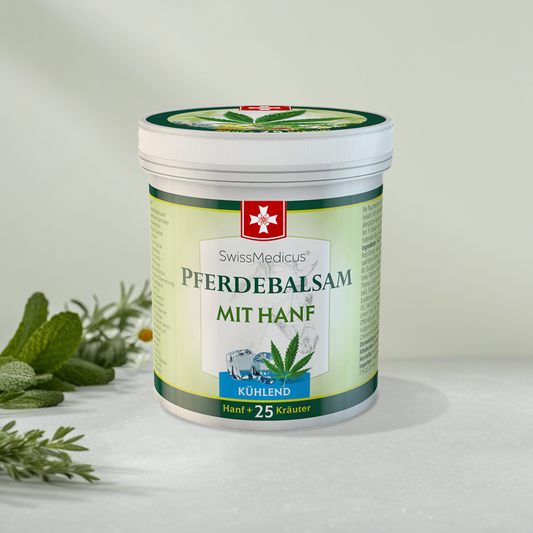 Ohlazhdasht konski balsam s konop