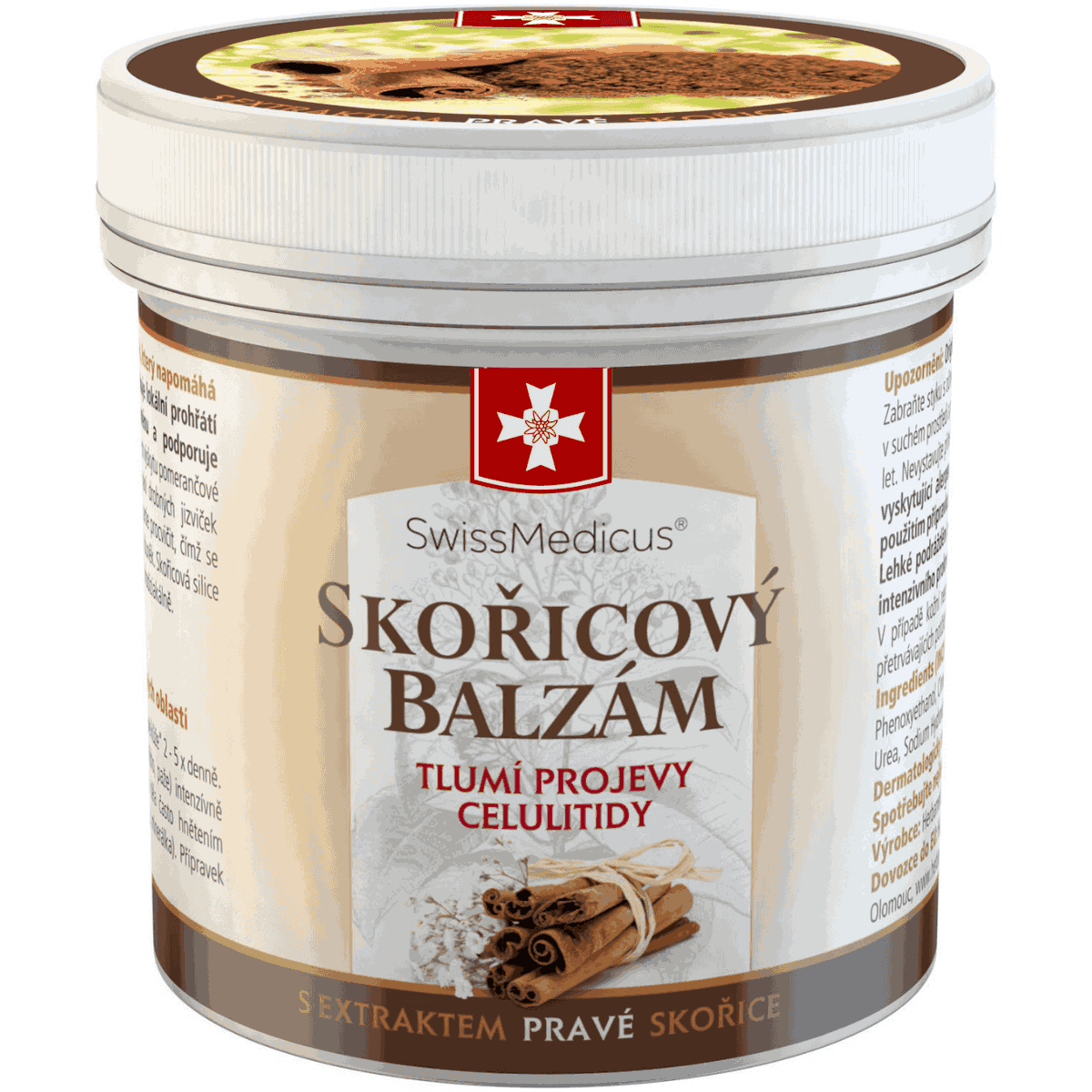 Balzam s kanela 250 ml