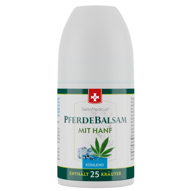 Mehlem za kone s konopeno okhlazhdane ROLL-ON 90 ml