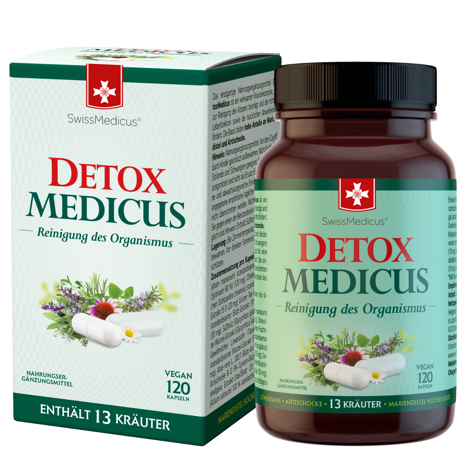 DetoxMedicus 120 kapsuli